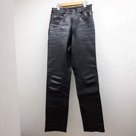 ショットの600 牛革 ブラック レザーストレートパンツ/ボトムス の買取実績です。