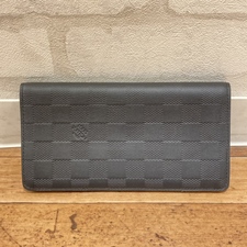 ルイヴィトン ダミエアンフィニコレクション 二つ折り長財布 ポルトフォイユプラザ 買取実績です。