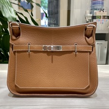 エルメス ゴールド トゴ 2010年製 ジプシエール28 シルバー金具 ショルダーバッグ 買取実績です。