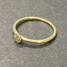 アガット K10 10164111097 シャンデリアデザイン 0.03ct ダイヤモンドリング 買取実績です。