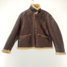 ザリアルマッコイズ ブラウン　94-3084-A　TYPE D-1　ムートン　フライトジャケット 買取実績です。