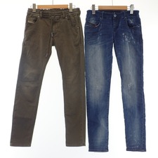 ディーゼル GRUPEE‐Sデニムスウェットパンツ×KRAILEYスウェットパンツ　計2本セット 買取実績です。
