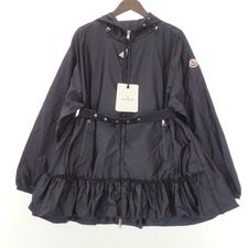 モンクレール 2020SS ネイビー SARCELLE ナイロンフリルパーカージャケット 買取実績です。