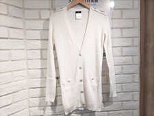 シャネル P52 ココマークボタン ミドルニットカーディガン 買取実績です。