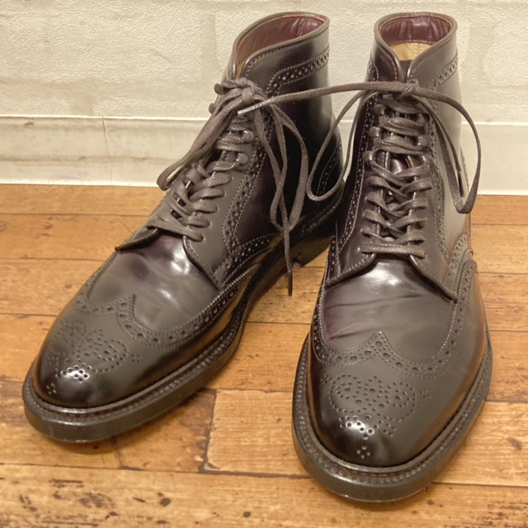 銀座本店で、オールデンのモデル番号が4461Hのコードバンレザーの