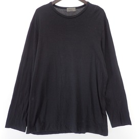 ヨウジヤマモトプールオムのHK-T41-082 17AW スタッフ丸長プリント長袖Tシャツの買取実績です。