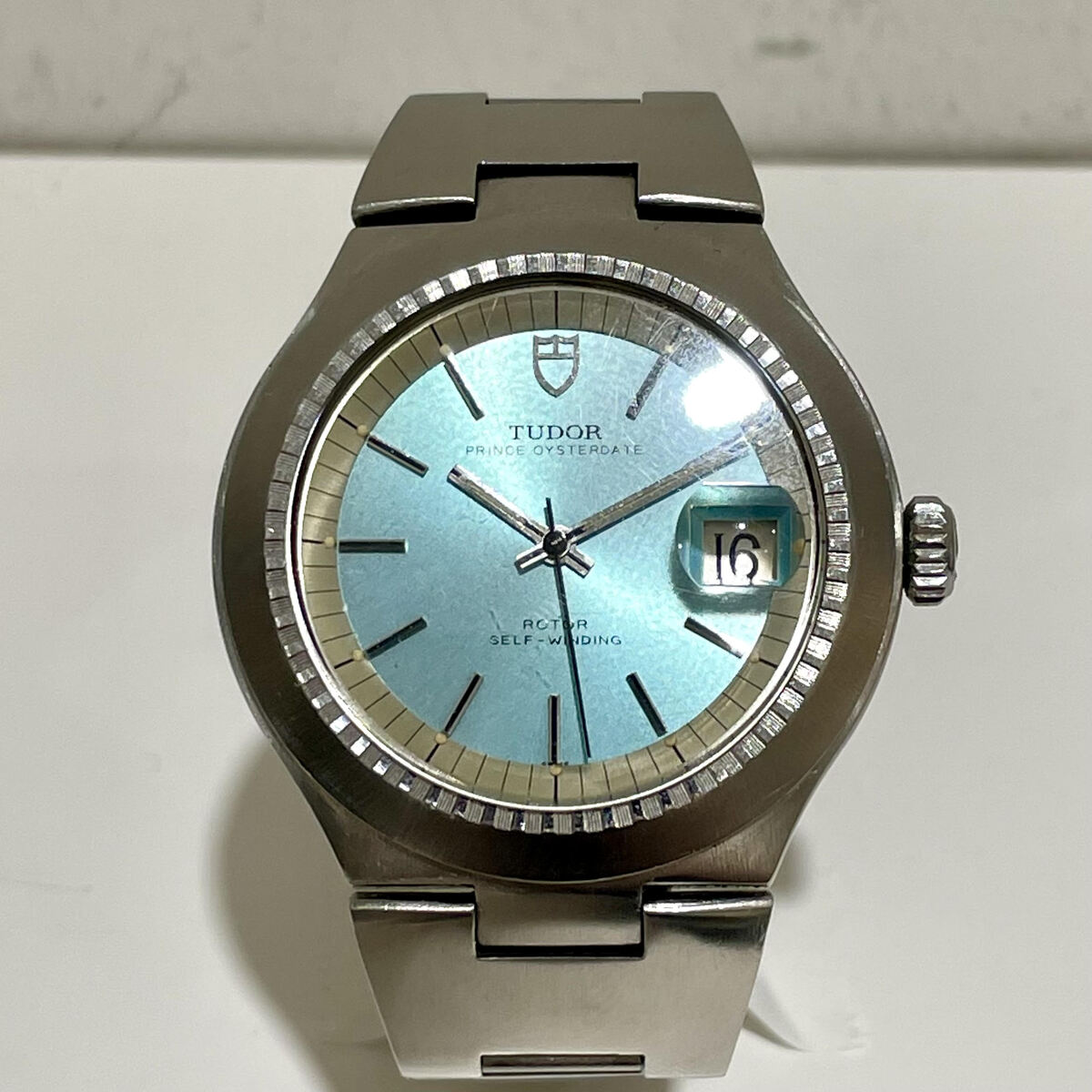 渋谷でチューダーを買取。時計(S/S ブルー文字盤 9101/0 プリンス 