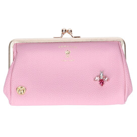 エーディーエムジェイのスワロフスキー　ガマ口パース/ポーチ　PALE ROSE　Bee/ミツバチの買取実績です。