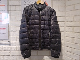 プラダのシングル ダウンライダースジャケットの買取実績です。