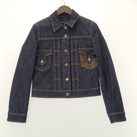 ルイヴィトンのRW211W FKJA07 モノグラムポケット デニム ジャケットの買取実績です。