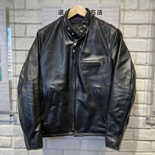ショット ブラック 641HH ホースハイド シングルライダース 買取実績です。