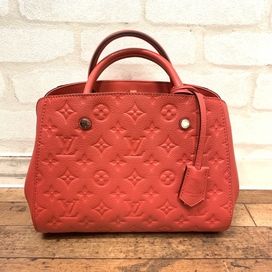 ルイヴィトンの16年製 M50038 モノグラム・アンプラント モンテーニュBB ハンドバッグの買取実績です。