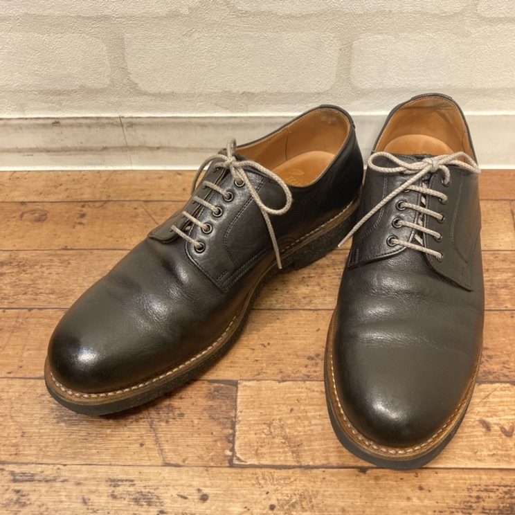 銀座本店で、スコッチグレインのブリックカジュアルの品番が74BLで栃木