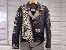 ヒステリックグラマー 05173LB02 THE CRAMPS SUTUDS & PATCH ライダースジャケット 買取実績です。