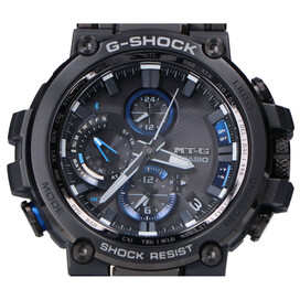 G-SHOCK(gショック)のMTG-B1000BD-1AJF Bluetooth搭載 メタルバンド オールブラックIP タフソーラー腕時計 ブラックの買取実績です。