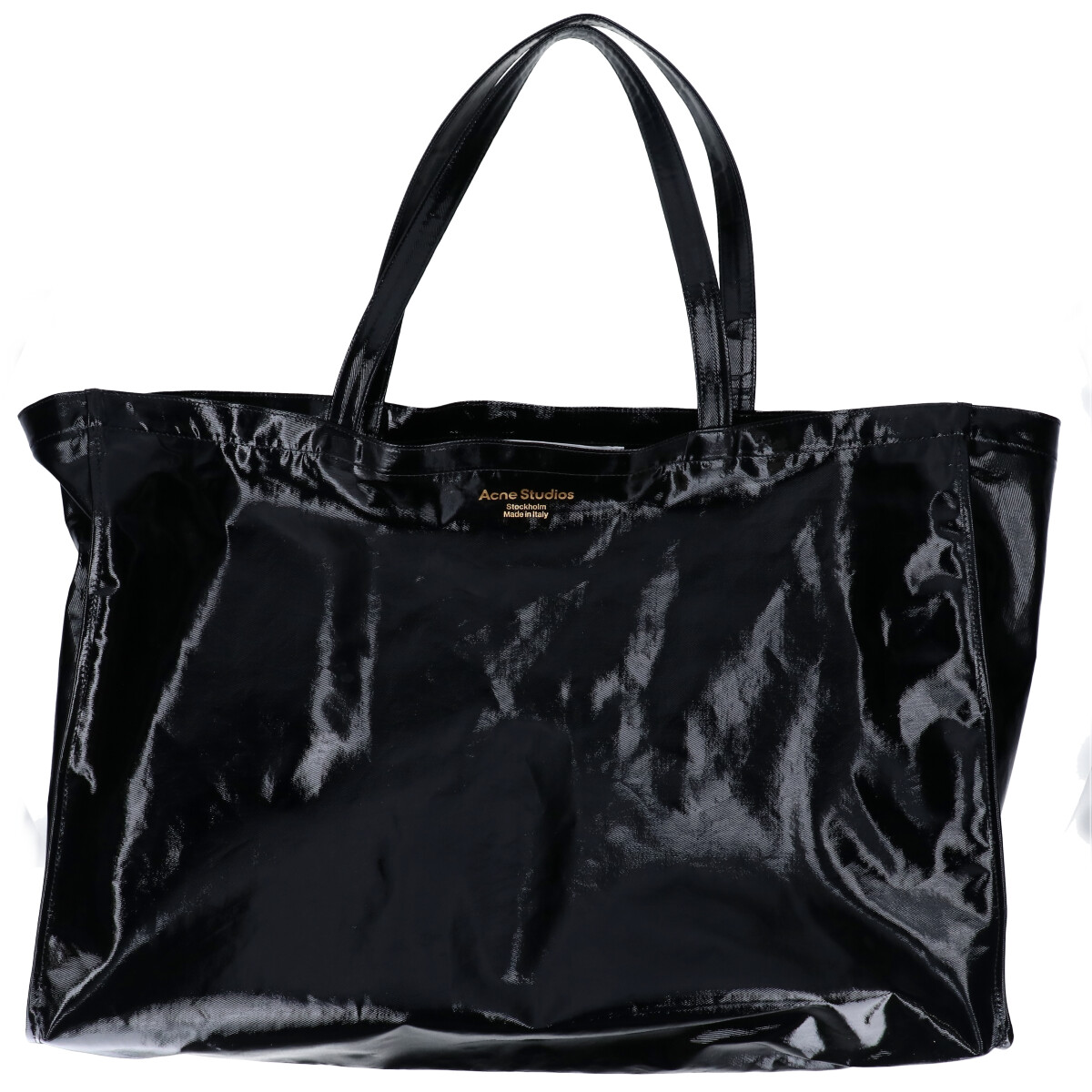 渋谷店で、アクネストュディオス(ブラック FN-UX-BAGS000054 オイル 
