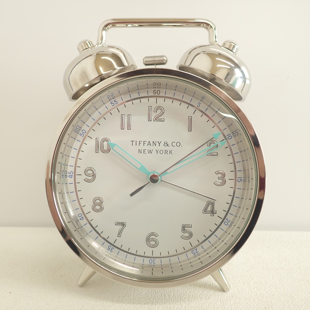 Tiffany &Co. 置き時計　ティファニー 広尾店でティファニーのツインベルアラームクロックをお買取しました
