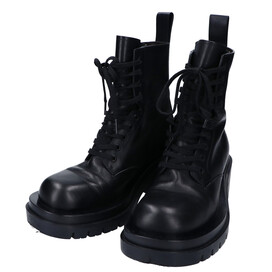ボッテガ・ヴェネタの667145 VBS50 1000 LUG ANKLE BOOT MILITARY CALF カーフレザー ブーツの買取実績です。