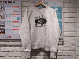 ラルフローレンのバッファロー ロゴプリント スウェットシャツの買取実績です。