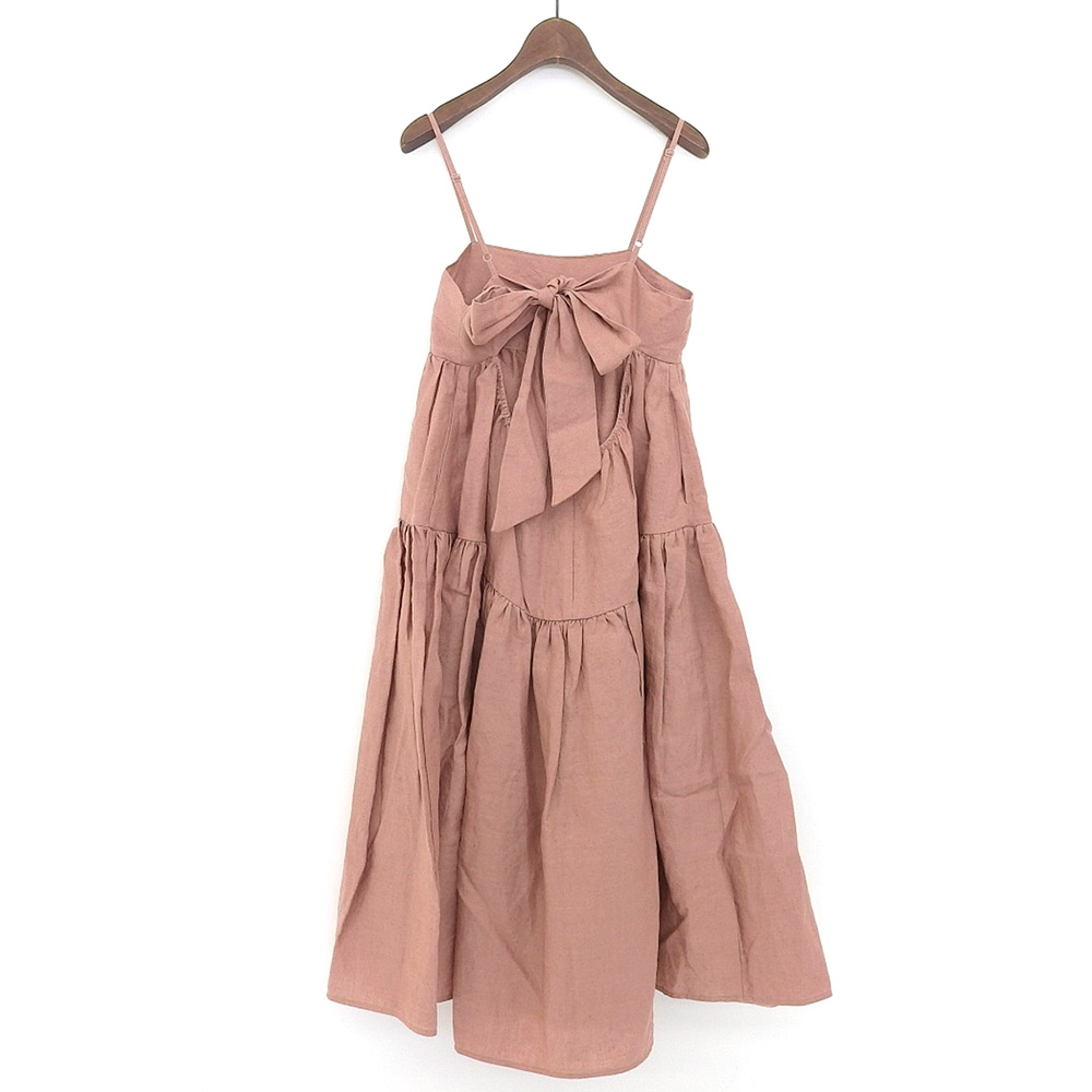 マイランのColor Linen Back Ribbon Dress、ワンピースを買取させて