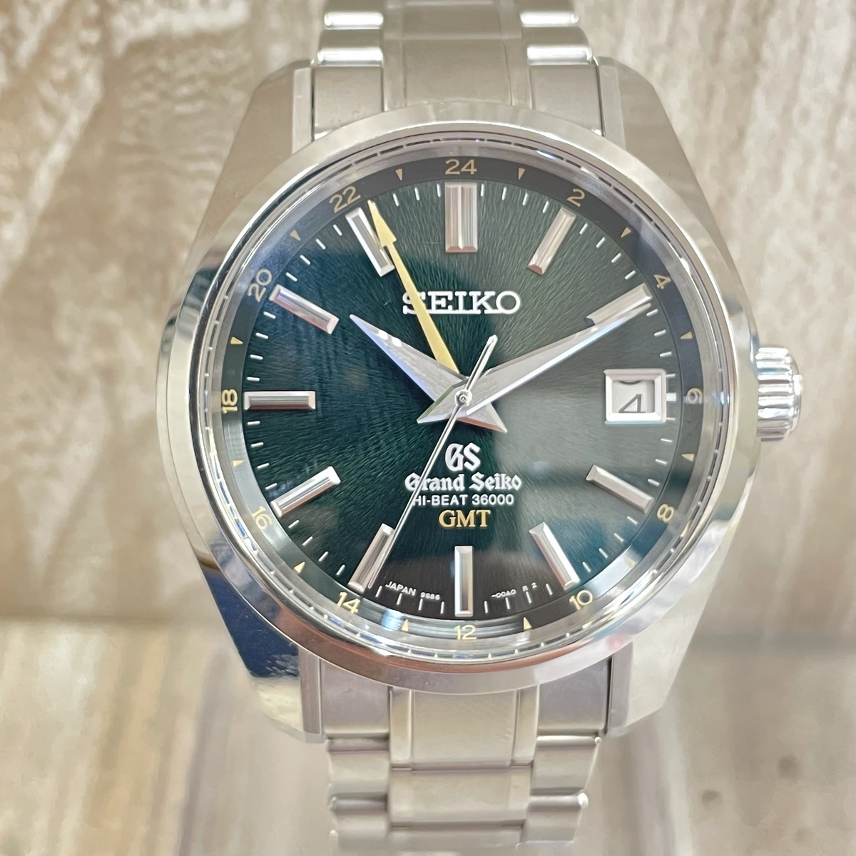 銀座本店でグランドセイコーのメカニカルハイビート36000、GMTオートマティックウォッチ/SBGJ005を買取ました。 買取価格・実績  2022年4月1日公開情報｜ブランド買取の【エコスタイル】