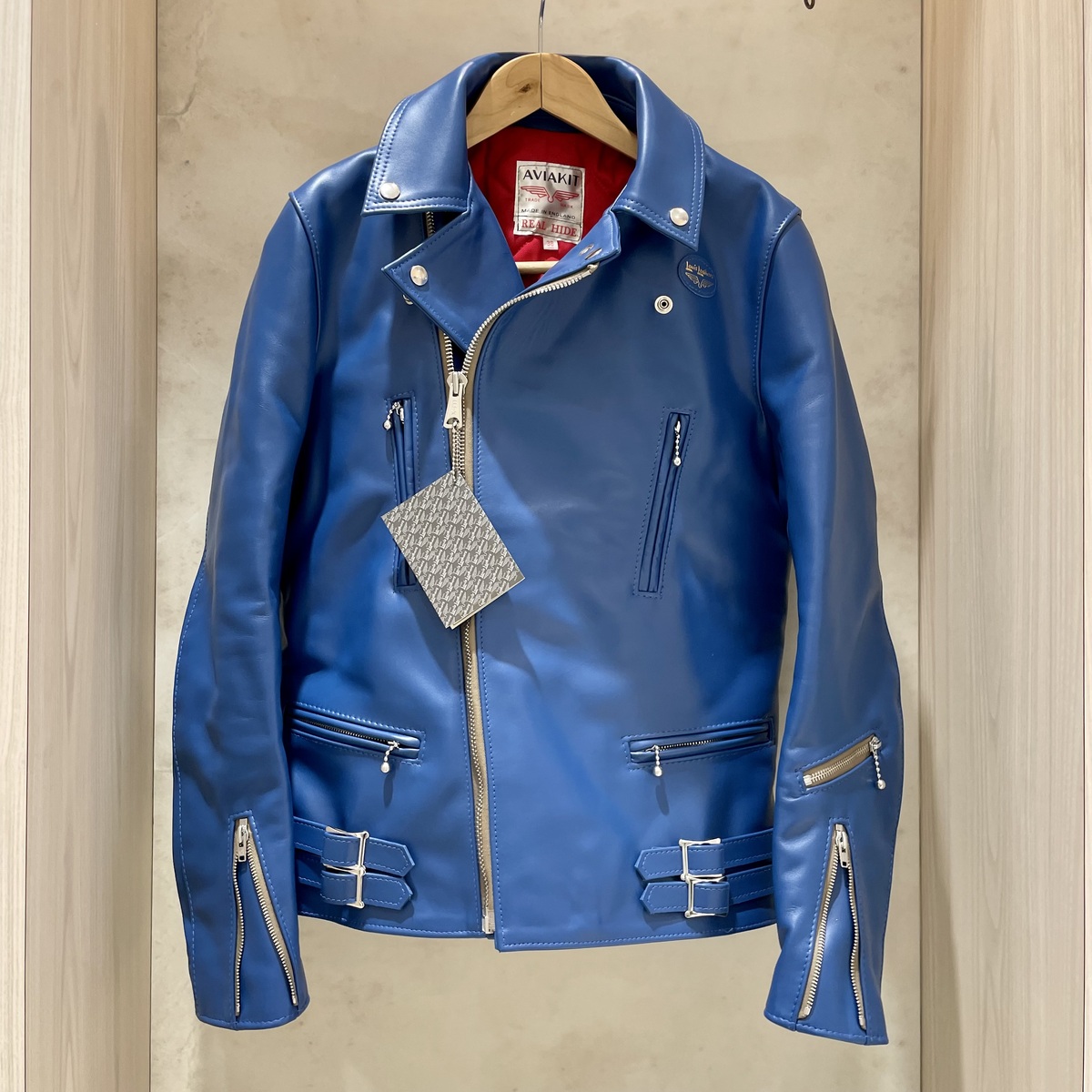 渋谷店で、ホースハイドを使用した、ルイスレザーの391TH