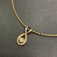 ダイヤモンド k18 ダイヤモンド 0.15ct×0.35ct デザインネックレス 買取実績です。