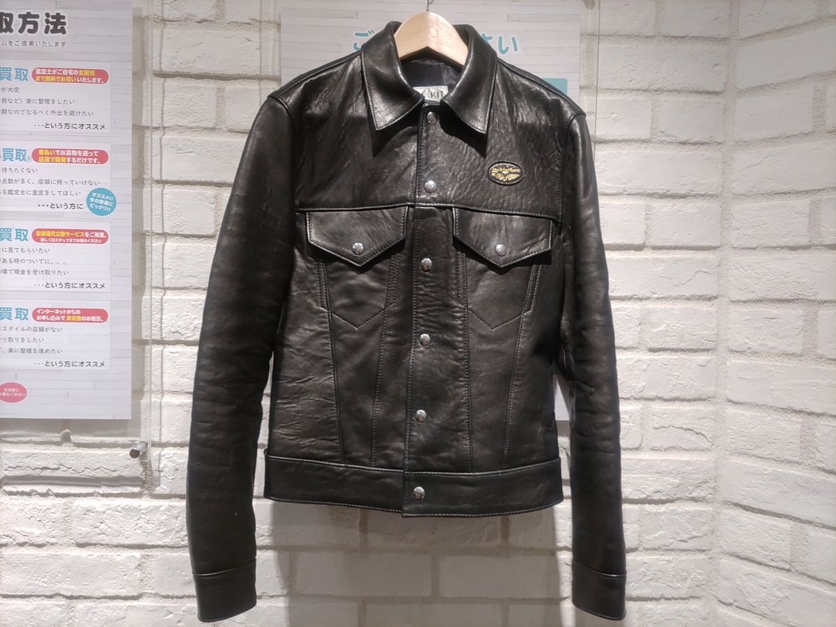 新宿店で、ルイスレザーのシープスキンレザーを使用したウエスタン