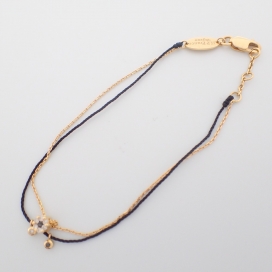 レッドラインのH.P.FRANCE BIJOUX刻印 750 カラーストーン コード/チェーン ブレスレットの買取実績です。