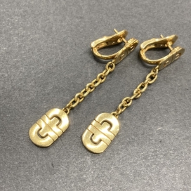 ブルガリのK18YG パレンテシチェーンピアスの買取実績です。