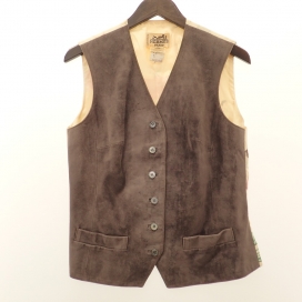 エルメスのLA DANSE スエード/シルク 切替 ジレの買取実績です。