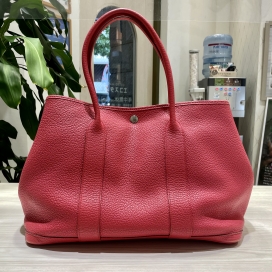 エルメスのブーゲンビリア ガーデンパーティPM ネゴンダ 2014年製 ハンドバッグの買取実績です。