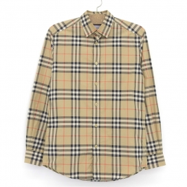 バーバリーの8020863 2021AW ノヴァチェック コットンポプリン シャツの買取実績です。