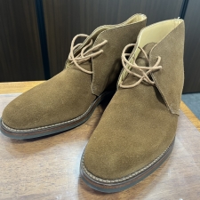 クロケット&ジョーンズ 21645 CHERTSEY/チャートシー 224ラスト ベージュ スエード チャッカブーツ 買取実績です。