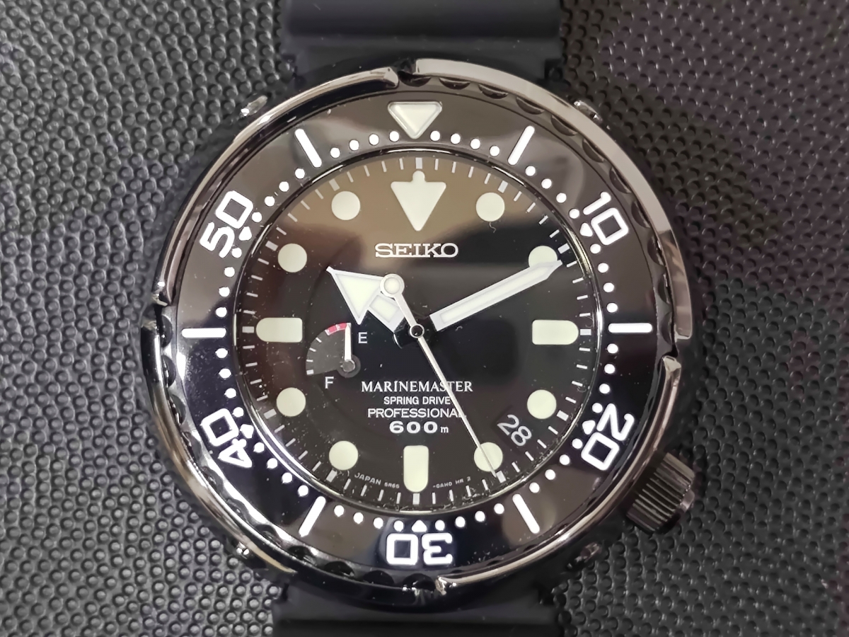 セイコー SEIKO SBDB009 プロスペックス マリーンマスター デイト スプリングドライブ メンズ 箱・保証書付き_751231 セイコー SEIKO SBDB009 プロスペックス マリーンマスター デイト