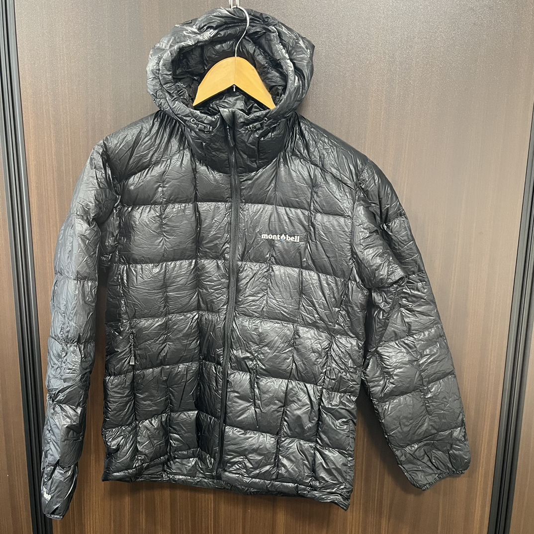 心斎橋店でモンベルの定番ダウンジャケットの、プラズマ1000アルパイン