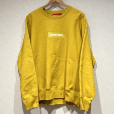 シュプリーム 2018FW Mustard マスタード Boxlogo Crewneck Sweatshirt 買取実績です。