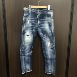 ディースクエアードの2020年 ペイント×ダメージ加工 デニムジーンズ ブルー S74LB0823の買取実績です。