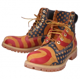 シュプリームのxティンバーランド A1PHF A1740 スターアンドストライプ6インチウォータープルーフブーツの買取実績です。