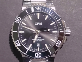 オリスの01.733.7730.4134-07.8.24.05PEB アクイス デイト 自動巻の買取実績です。