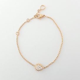 ブシュロンのK18PG セルパンボエム 0.13ctダイヤモンド エクストラスモール ブレスレットの買取実績です。