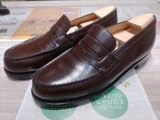 ジェイエムウエストン 180 ダークブラウン C WIDTH シグニチャーローファー 買取実績です。
