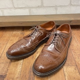 オールデンのオールデンショップサンフランシスコ別注 ラベロコードバン 9750 バリーラスト ロングウィングチップシューズの買取実績です。