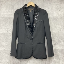 ルイヴィトン スパンコール装飾 ショールカラージャケット WTVB02W61 買取実績です。