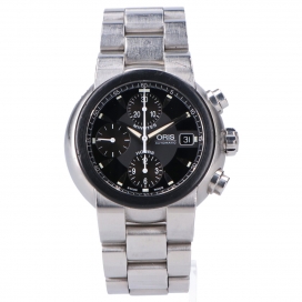 オリスの01 674 7521 4464-07 8 24 01 TT1 クロノグラフ シースルーバック 自動巻の買取実績です。