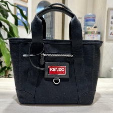 ケンゾー ブラック PFD52SA960F01.99 キャンバス スモールトートバッグ 買取実績です。