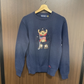 心斎橋店で、ポロゴルフラルフローレンのポロベアデザインの