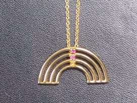 アリータのR0211YNE036 K9KT ARCOIRIS NECKLACE レインボーネックレスの買取実績です。