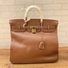 エルメス アルデンヌレザー □C刻印 オータクロア45 ハンドバッグ 買取実績です。