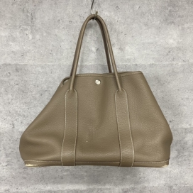 エルメスのエトゥープ □Q刻印 ネゴンダ ガーデンパーティPM トートバッグの買取実績です。